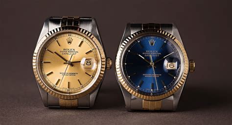 rolex datejust 1601 vs 16013